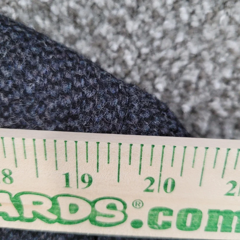 Bardstown Mens 42R Pure Wool Blazer Sport Coat Charcoal Gray Textured‎ 2 Button